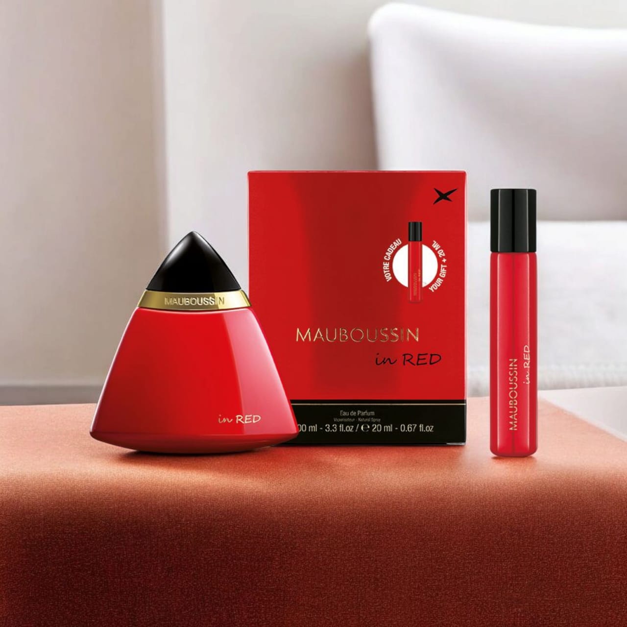 IN RED COFFRET TRAVEL EDITION