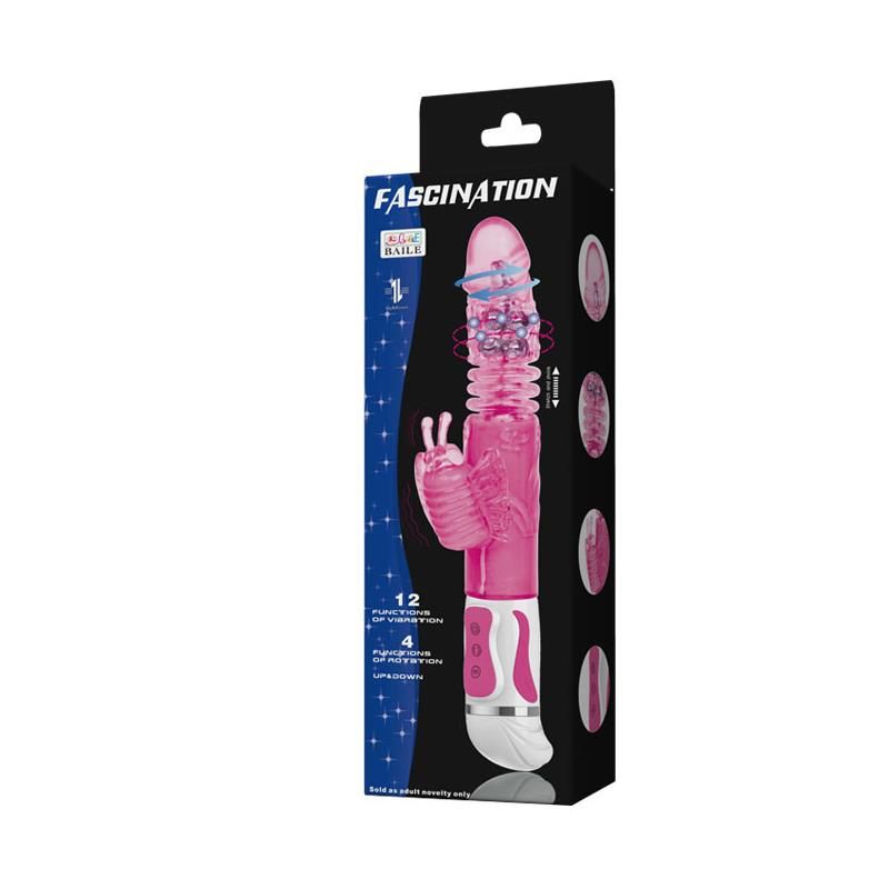 PRETTYLOVE Joli Vibromasseur d’amour Fascination Rose