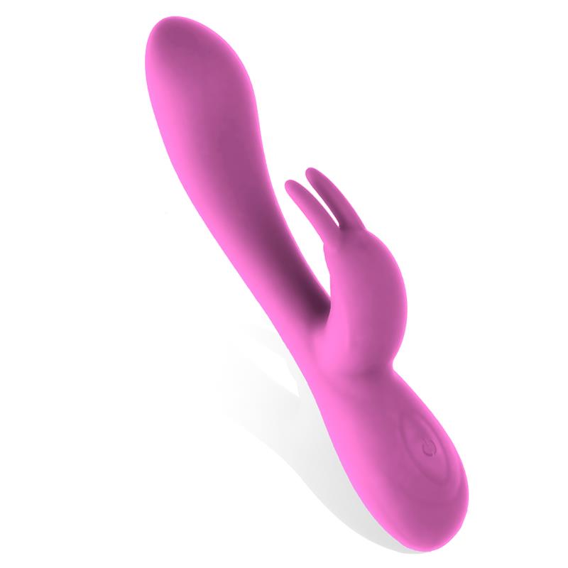 INTOYOU Vibromasseur Unibody en silicone liquide USB Rose
