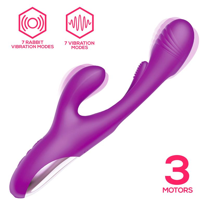 Vibromasseur INTOYOU Priya avec languette avec mouvement de retournement