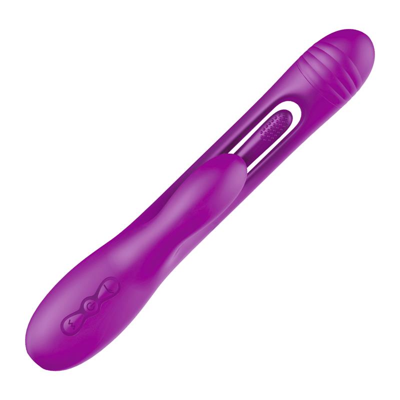 Vibromasseur INTOYOU Priya avec languette avec mouvement de retournement