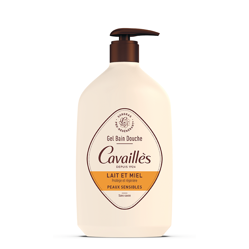 Gel Douche Cavaillès Lait et Miel