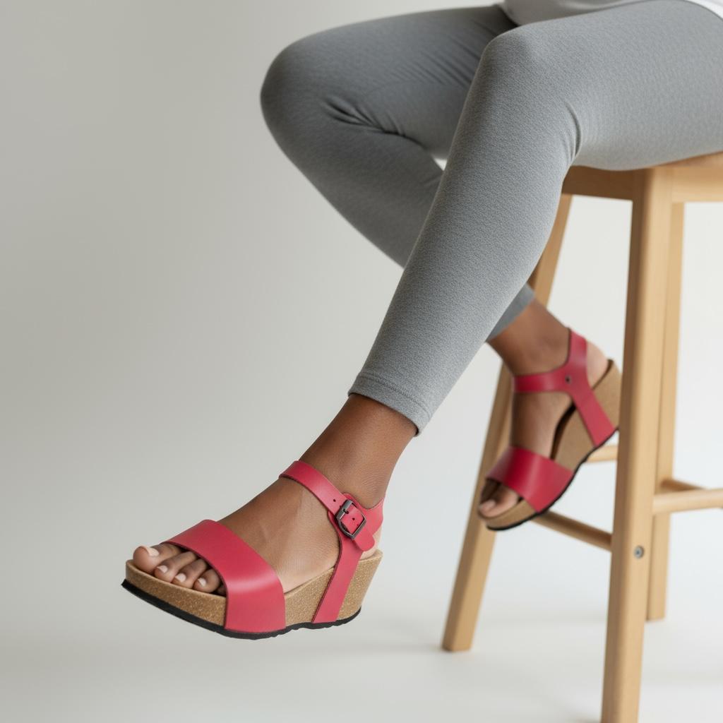 Chaussure Compensée