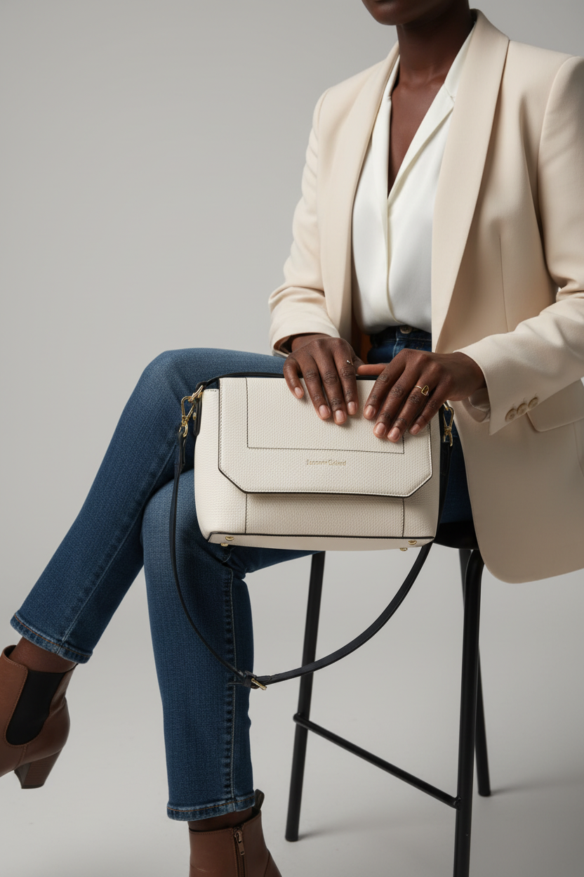 Jacques Esterel - JE VK43001 Beige/Marine